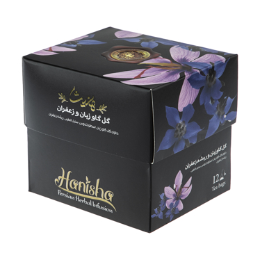 گل گاو زبان و زعفران